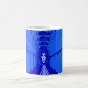 Blue Trance Koffiemok