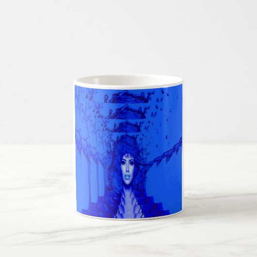 Blue Trance Koffiemok (Center)