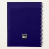 Blue Travels Planner (Achterkant)