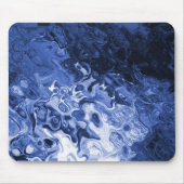 Blue Tree Abstract Muismat (Voorkant)