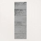 Blue Tree of Hearts Personalized Yoga Mat (Achterkant)