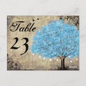 Blue Tree Tafelnummers (Achterkant)