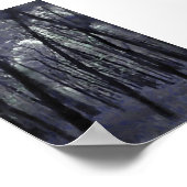 Blue Trees Poster (Hoek)