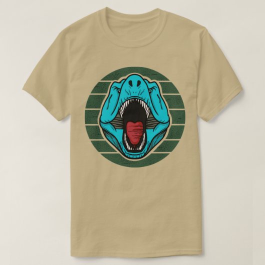 Blue TRex T-shirt (Design voorkant)