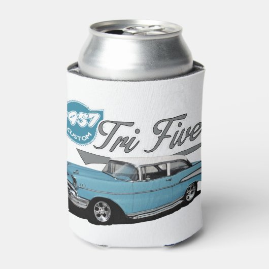 Blue Tri Vijf Blikjeskoeler (Blikje Voorkant)