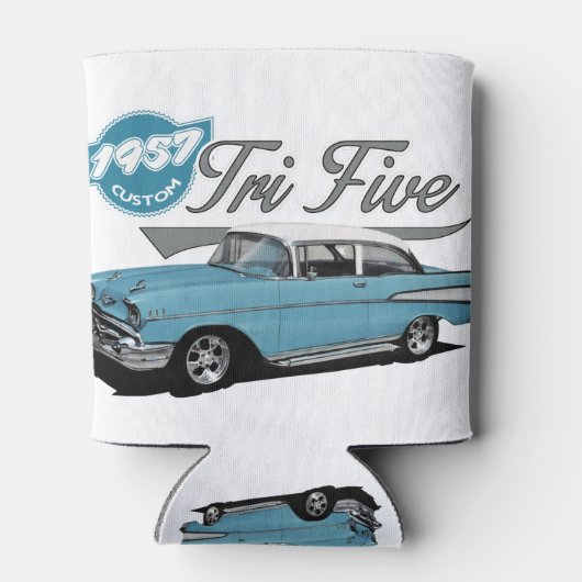 Blue Tri Vijf Blikjeskoeler (Achterkant)