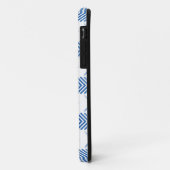 Blue Tribal Arrow-patroon Case-Mate iPhone Case (Achterkant/links)