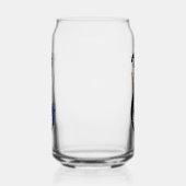Blue Tribal Mermaid Blikvorm Glas (Links)