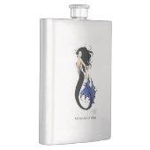 Blue Tribal Mermaid Flacon (Rechts)