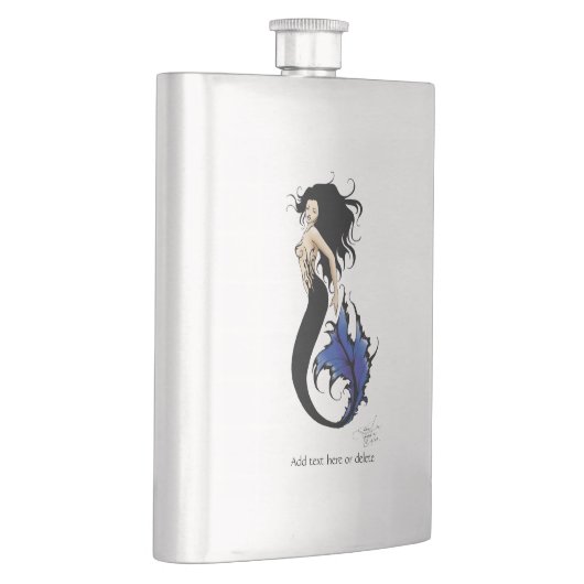 Blue Tribal Mermaid Flacon (Rechts)