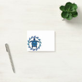 Blue Tribal Turtle Sun Post-it® Notes (Kantoor)