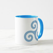 Blue Triskelion Mok (Voorkant rechts)