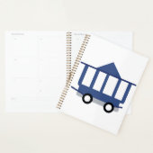 Blue Trolley Car Icon  Railway Wagon Planner (Display)