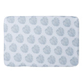 Blue Tropical Bath Mat (Voorkant)