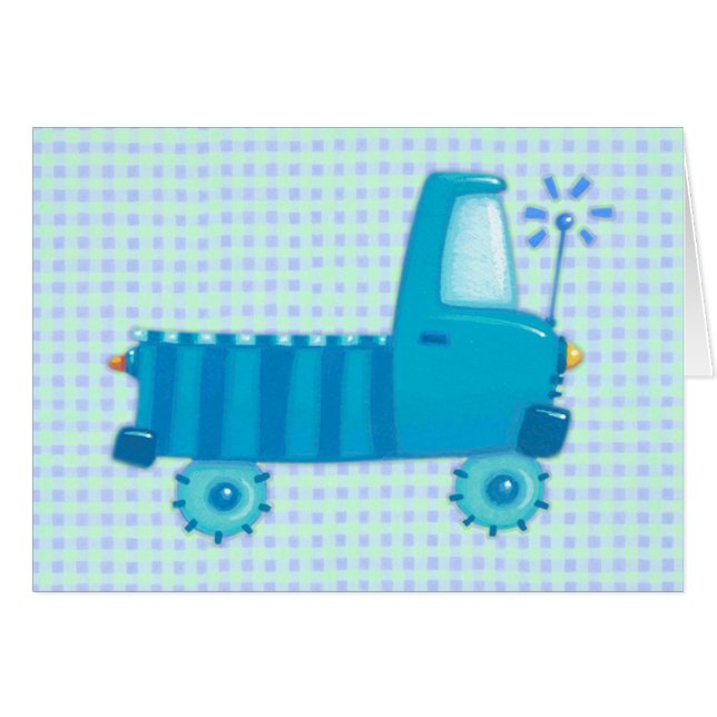 Blue Truck (Voorkant Horizontaal)