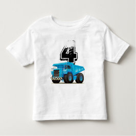 Blue Truck 4e verjaardag Kinder Shirts