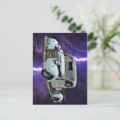  Blue Truck Briefkaart (Staand voorkant)