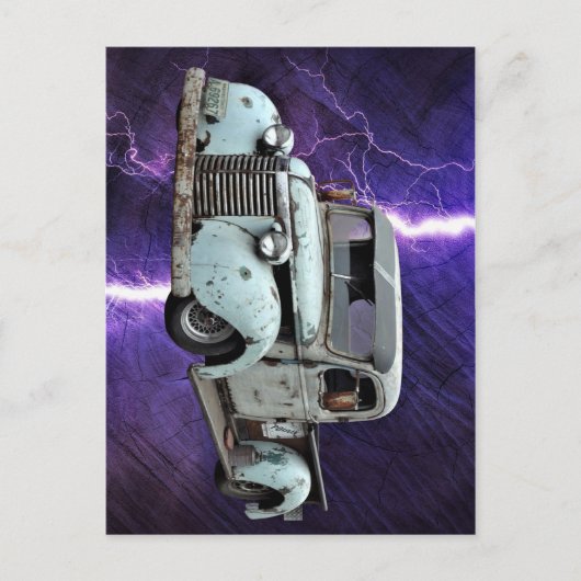  Blue Truck Briefkaart (Voorkant)