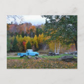  Blue Truck Briefkaart (Voorkant)