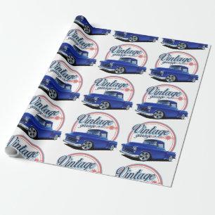  Blue Truck Cadeaupapier