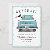  Blue Truck Class van 2025 Afstuderen Aankondiging (Voorkant)