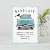  Blue Truck Class van 2025 Afstuderen Aankondiging (Staand voorkant)