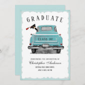  Blue Truck Class van 2025 Afstuderen Aankondiging (Voorkant / Achterkant)