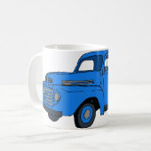  Blue Truck Coffee Cup/Mok Koffiemok (Voorkant links)