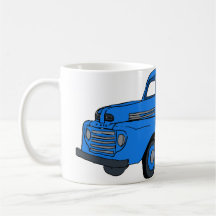  Blue Truck Coffee Cup/Mok