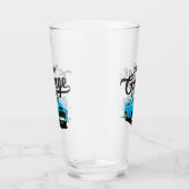 Blue  Truck Custom Beer Glass Glas (Rechts)