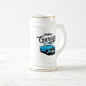 Blue Truck Custom Beer Stein Bierpul (Voorkant rechts)