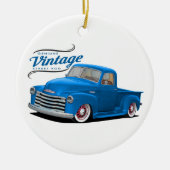  Blue Truck Keramisch Ornament (Voorkant)