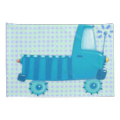 Blue Truck Kussensloop (Achterkant-Rechts)