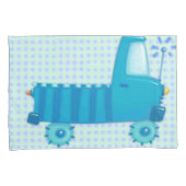Blue Truck Kussensloop (Voorkant-Rechts)