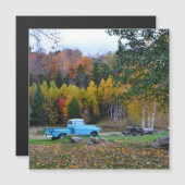  Blue Truck Magnetic Card (Voorkant / Achterkant)