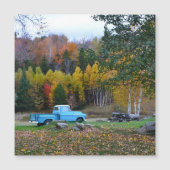  Blue Truck Magnetic Card (Voorkant)