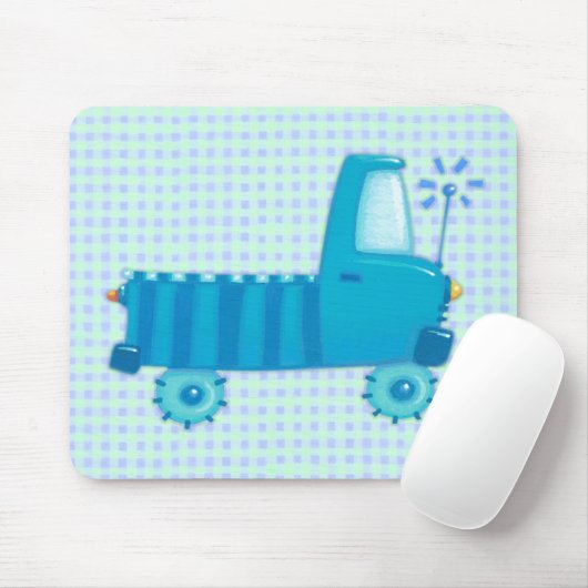 Blue Truck Muismat (Met muis)