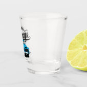 Blue Truck Name Custom Shot Glass Glas (Rechts)