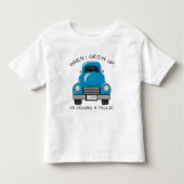 Blue Truck Personalized Shirt (Voorkant)