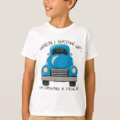 Blue Truck Personalized Shirt (Voorkant)