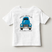 Blue Truck Personalized Shirt (Voorkant)
