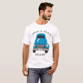 Blue Truck Personalized Shirt (Voorkant volledig)