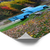  Blue Truck Poster (Hoek)