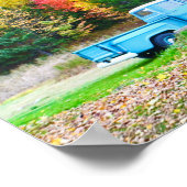  Blue Truck Poster (Hoek)