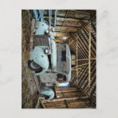  Blue Truck Rustic Barn Briefkaart (Voorkant)