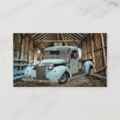  Blue Truck Rustic Barn Visitekaartje (Voorkant)