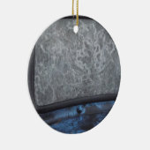 Blue Truck-schuif Keramisch Ornament (Rechts)