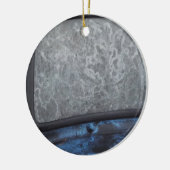 Blue Truck-schuif Keramisch Ornament (Links)