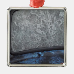 Blue Truck-schuif Metalen Ornament