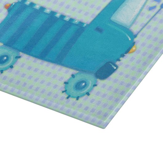 Blue Truck Snijplank (Hoek)